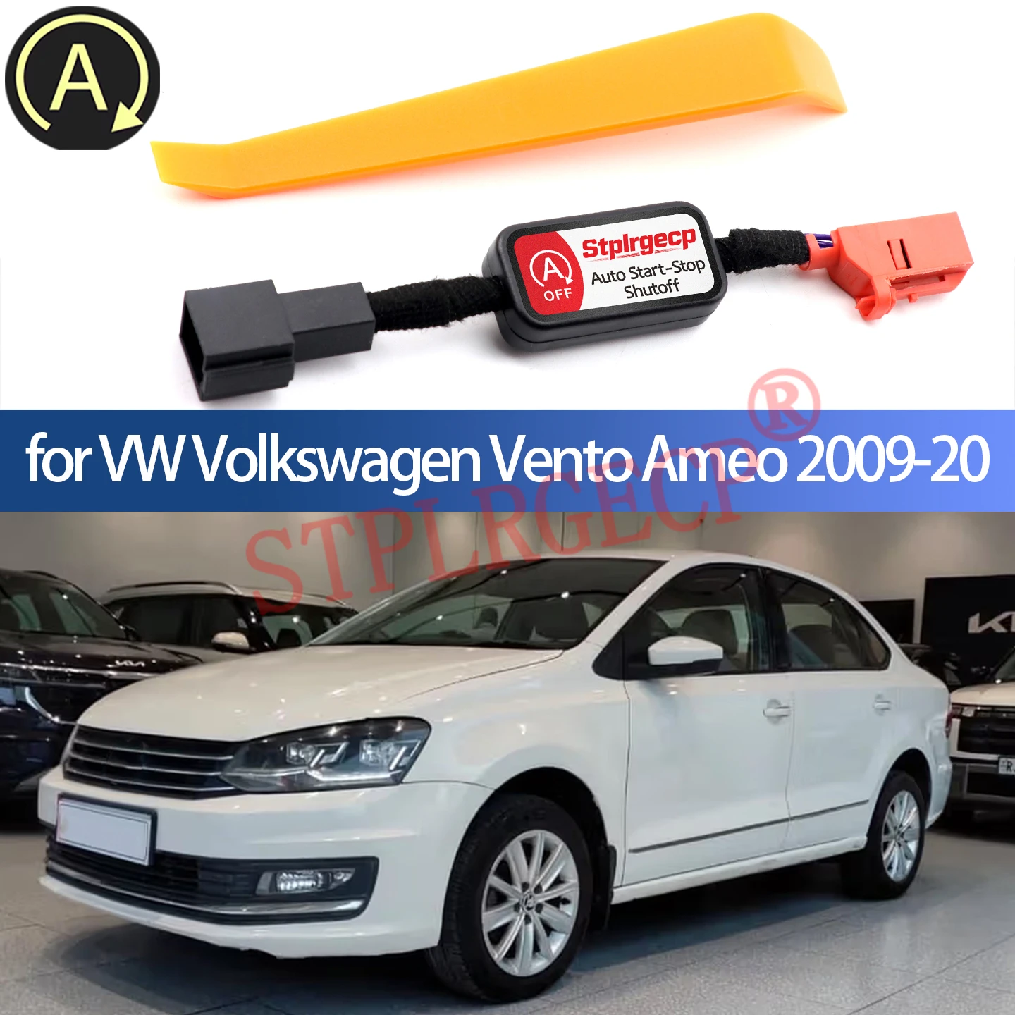 For VW Volkswagen Vento Ameo MK5 2009-2020 Automatic Stop Start Engine System Off Cable Plug and Play Eliminator
