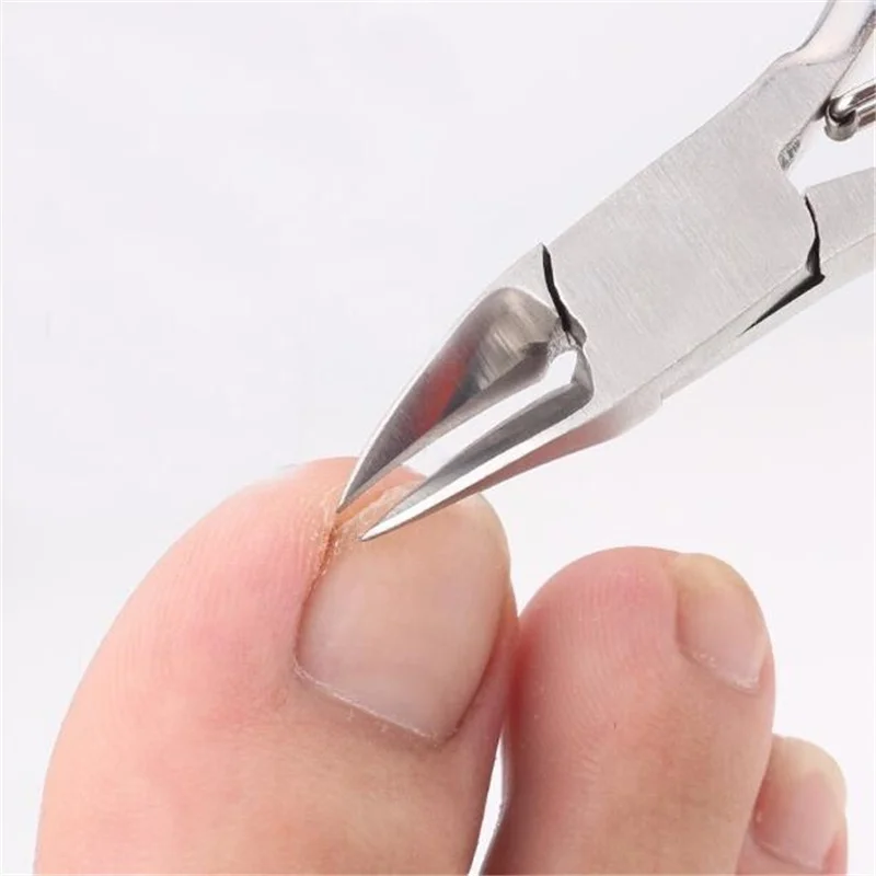 1 Stück Nagelhautzange aus Edelstahl, einteiliger Entferner abgestorbener Haut, Maniküre- und Pediküre-Werkzeug, parfümfreies Nagelpflegezubehör