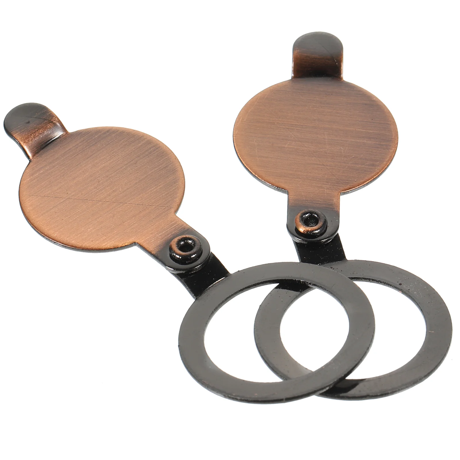 

2 шт., бронзовая накладка на заднюю панель «кошачий глаз»