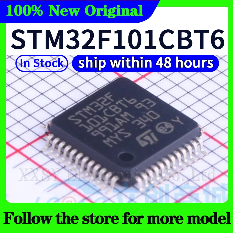 STM32F101CBT6 In stock