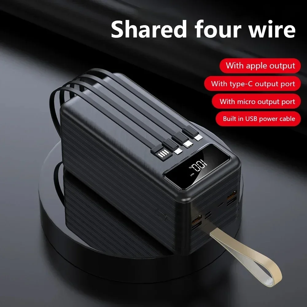 KEPAH 20W 5V3A 120000mAh Power Bank Portable Fast Charging External Battery Charger 120Ah Powerbank For iPhone Xiaomi mi