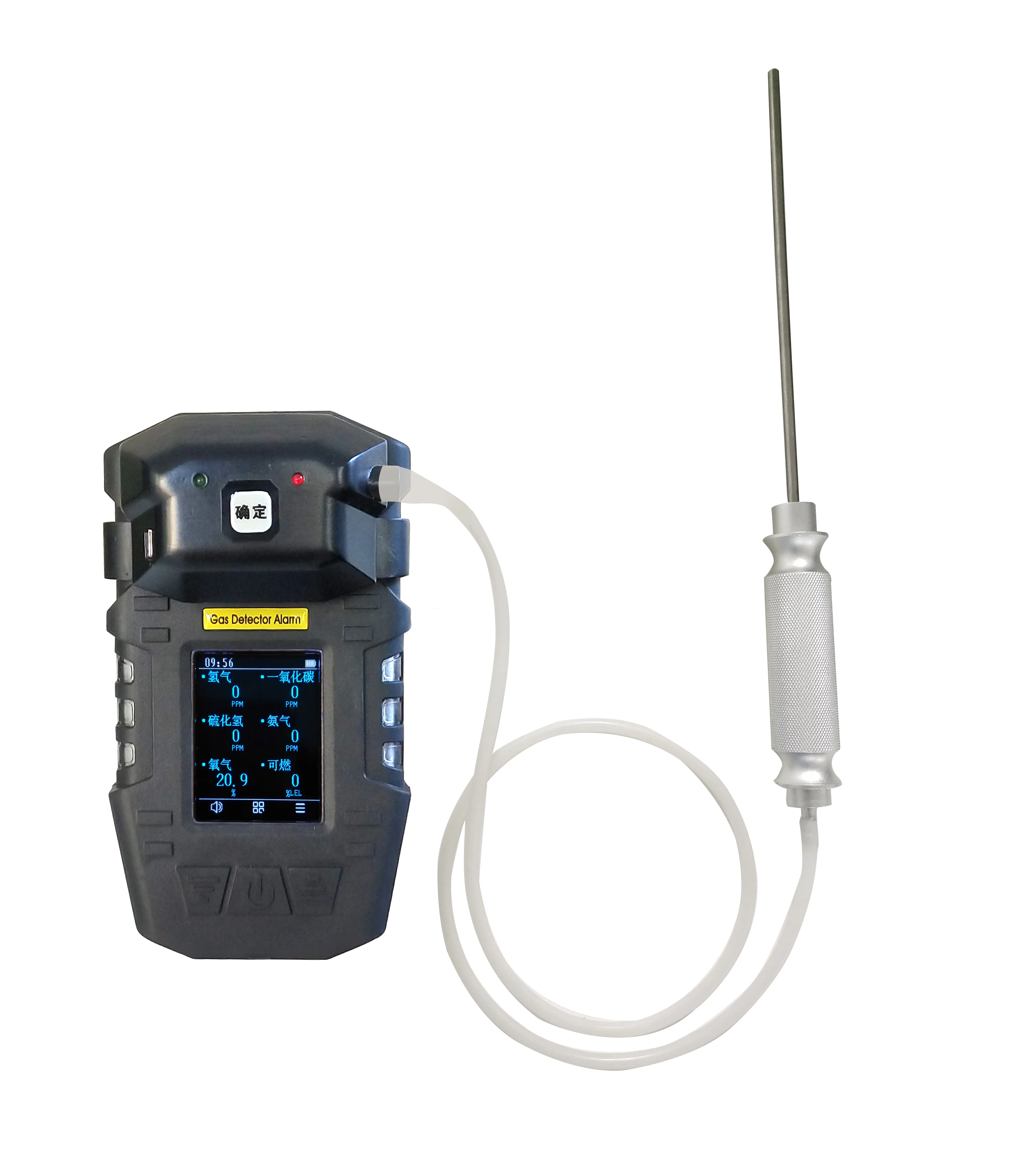 

Confined Space Carbon Dioxide CO2 Combustible Portable Multi 4 Gas Detector