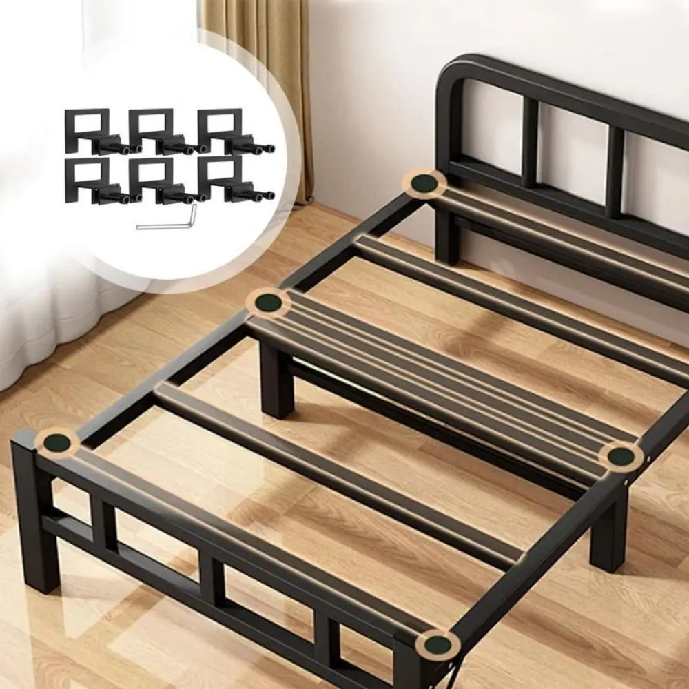 Stable Adjustable Mattress Baffle High-quality Easy Installation Bed Slide Stopper Metal Anti-slip Mattress Holder Bezel