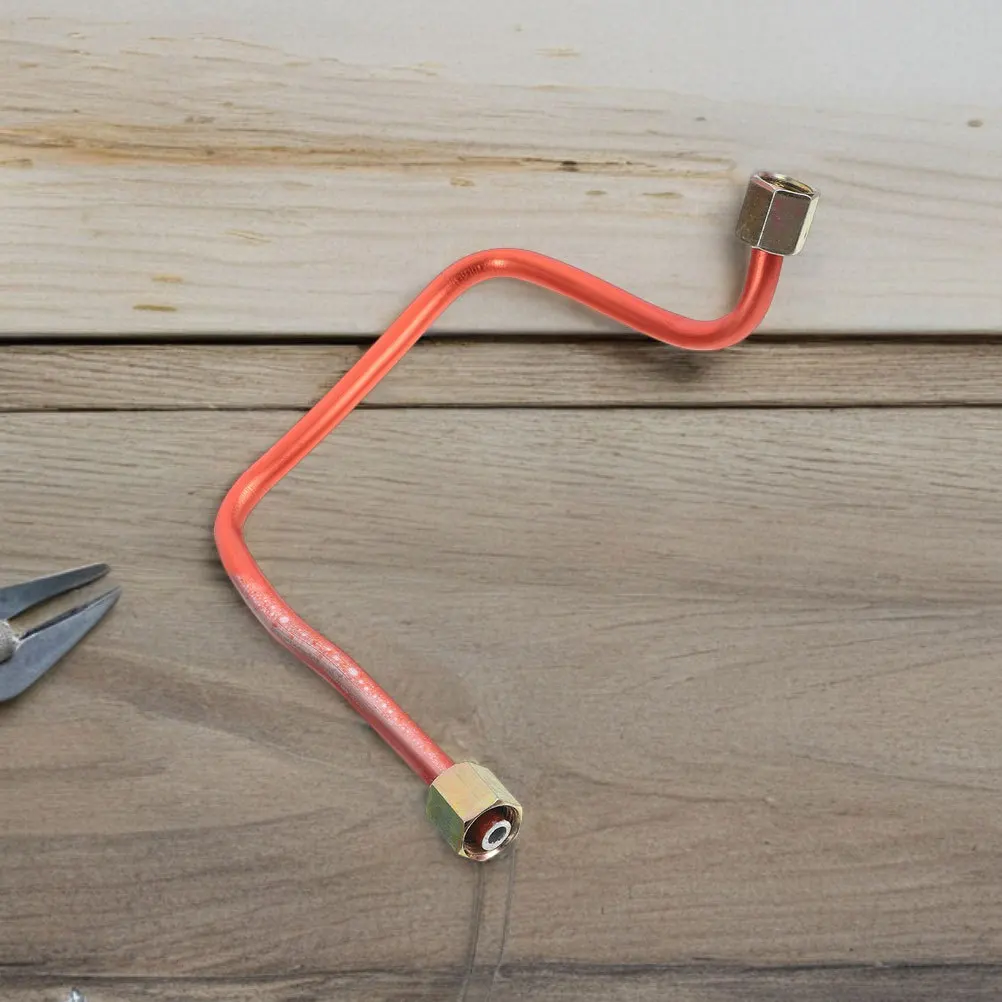 

3Pcs Air Compressor Copper Tube Aluminum Alloy Pneumatic Hose Oil-Free Discharge Pipe for Reliable Pressure Relief Valve