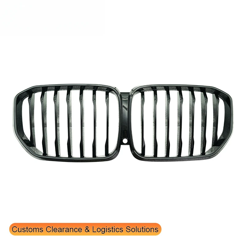 

GUGO New Custom Car Styling UV Resnt LED Light Strips Single Line Gloss Black Illuminated Front Grille Upgrade X5 G05