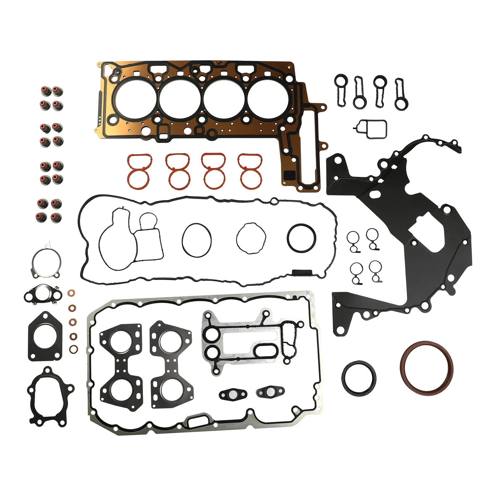 Juego de juntas completas para motor diésel, Kit de cojinete de varilla para cigüeñal, compatible Con 2,0 L, T, N47, para BMW N47D20C, 120d, 123d, 318d, 320d, 520d, X3, 2.0L