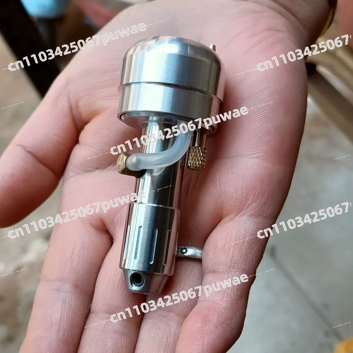 Pneumatic Push Knife Metal Engraving Tool Gold Handle Standard Replaceable Head Manual Control Engraver
