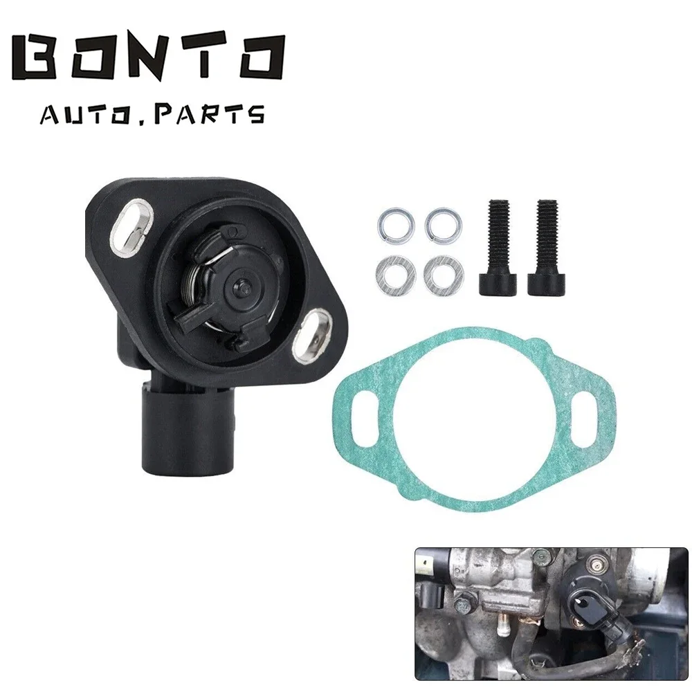 

BONTO Throttle Position Sensor Kit TPS For 1988-2001 Honda Accord CRX CRV Civic Acura Integra 37825PAAA01 16400P06A11 30600P5K70