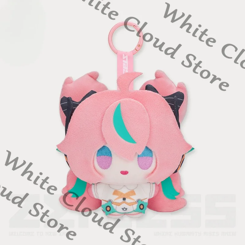 Official Zenless Zone Zero Anime Cosplay Cartoon Keychain Fluffy Pendant Suspension Chain Nangong Yu Sunna Aria Gift Present