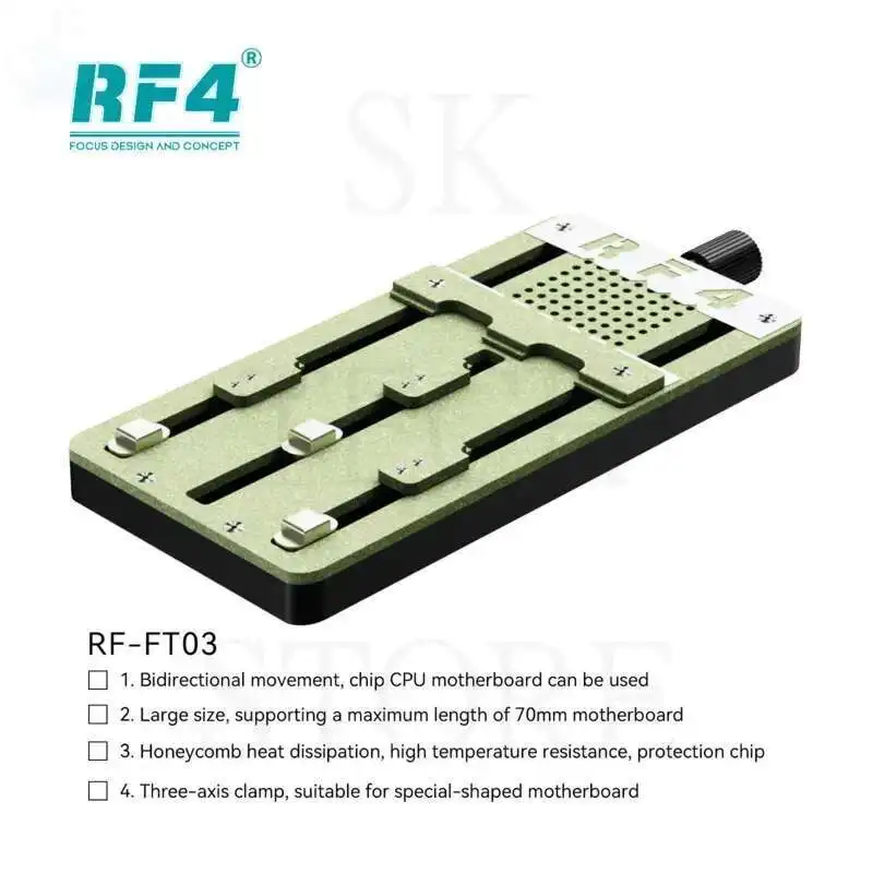 RF4 FT03 riparazione PCB Mobile/dispositivo scheda madre Chip Mobile/morsetto PCB Mobile/Chip/CPU/dispositivo operativo IC/resistenza alla temperatura
