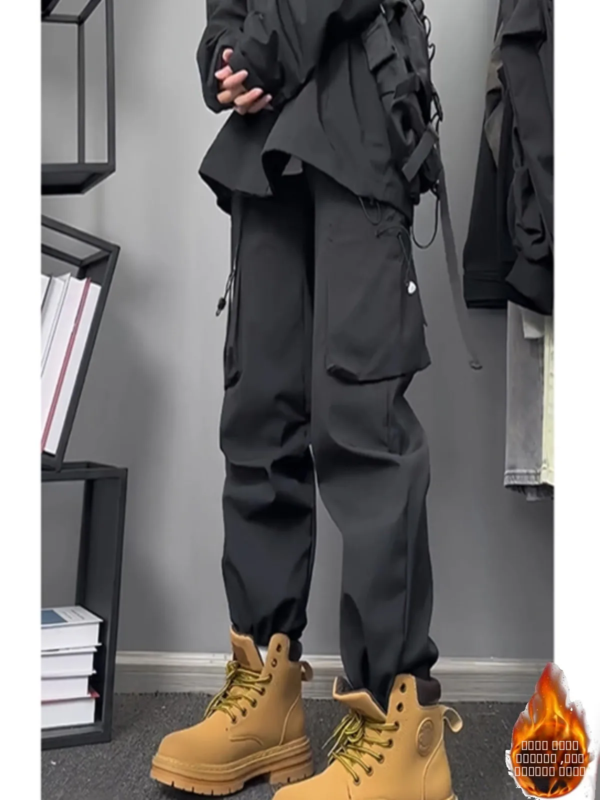 

Водонепроницаемые утепленные флисом мужские лыжные брюки для осени и зимы, функциональные штаны в американском стиле для холодной погоды и зимних видов спорта