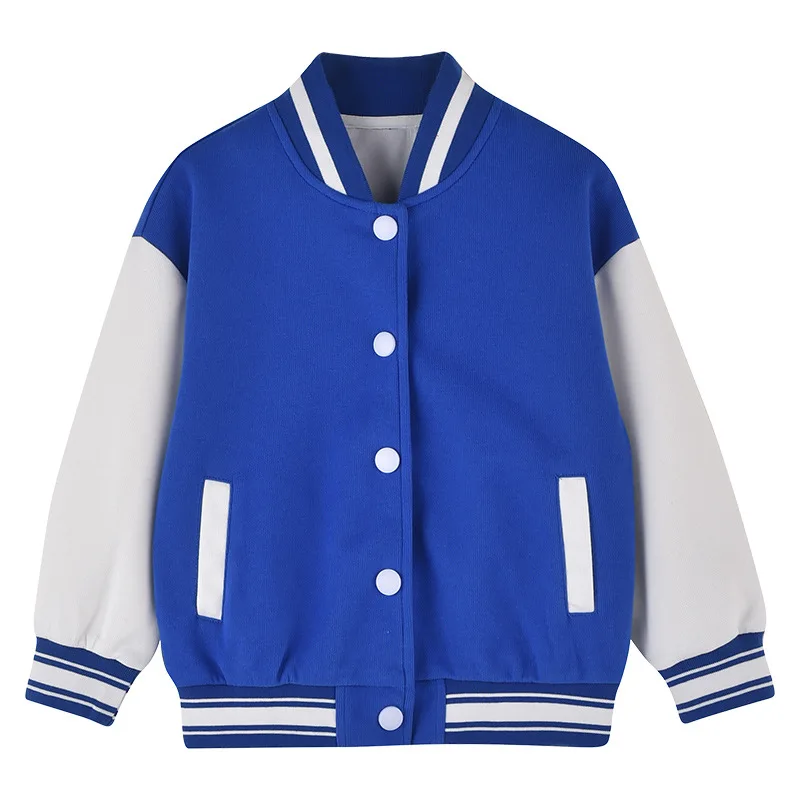 Veste unisexe personnalisée Style Baseball, veste d'université personnalisée avec nom et numéro de lettres pour garçon ou fille