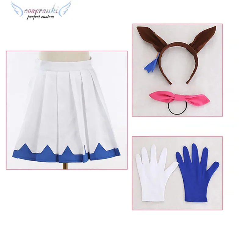 CyGame Uma musume Pretty Derby Tokai Teio Top of Joyful disfraz de Cosplay Halloween Navidad traje de convención