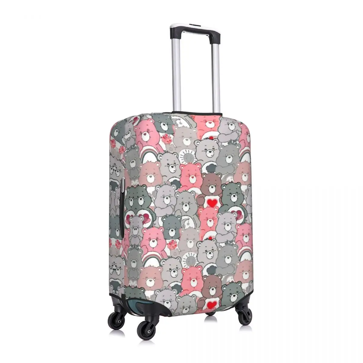 Cartoon Care Bears Movie Suitcase Cover Strectch Business Protector Luggage Supplies Flight