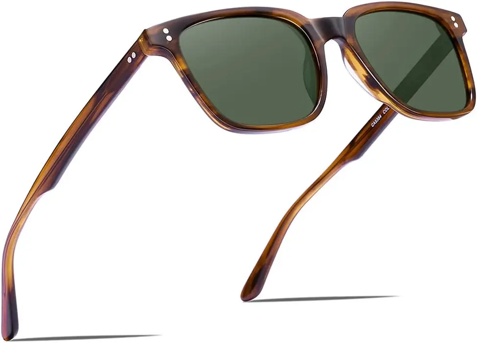 

Polarized Men's Sunglasses UV400 Protection for Driving Fishing Cool Acetate Shades CA5354L