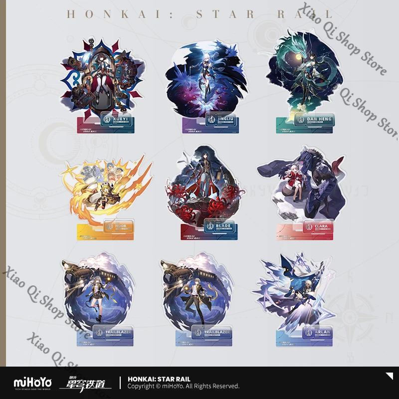 

Официальный подлинный Honkai: Star Rail Game Ambitus Standing Painting Series стоячий знак - разрушение добления пути орнамента