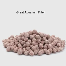 Media filtrante per acquario da 100g particelle cave filtro biologico a sfera biologica per accessori per acquari