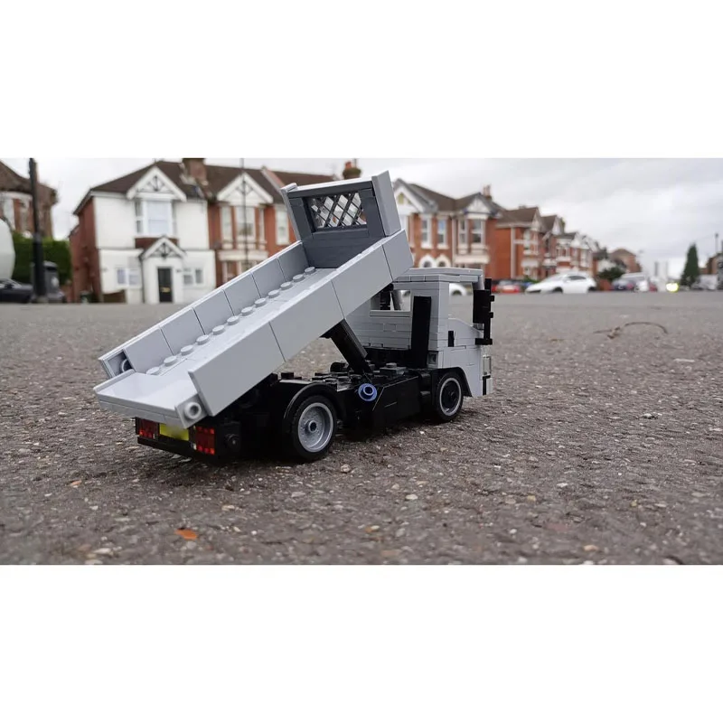 

MOC-206062 New Cargo Mini Semi-Trailer Dump Truck Building Block Model 331 Parts Boys Children's Birthday Christmas Toy Gift