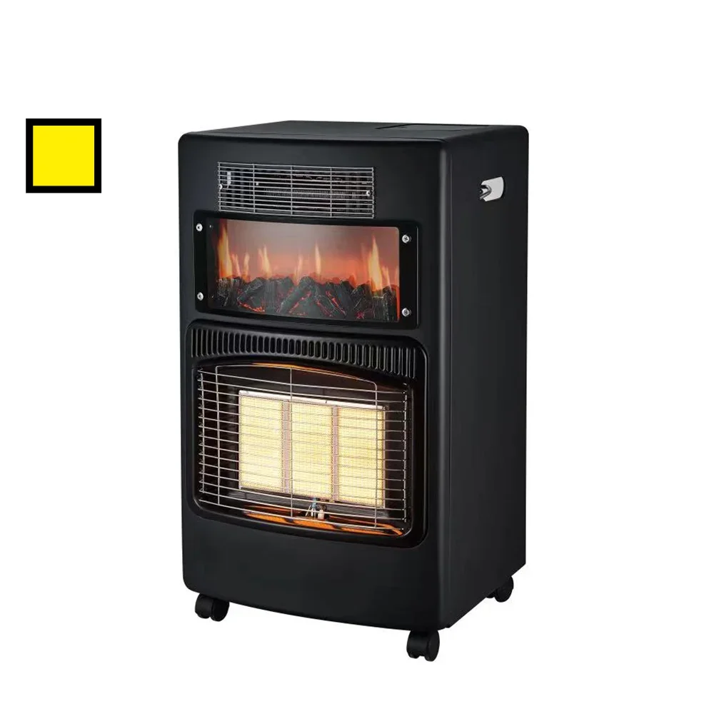 

z Good price 2 in 1 Gas & Fan Room Heater Portable Gas Infrared Heater