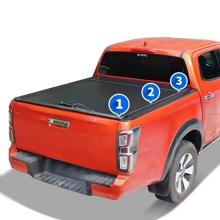 

STLF Benext Aluminium Alloy Retractable Roller Lid Roll Cover Triton Tonneau Cover for L200 Triton Ranger GWM Poer