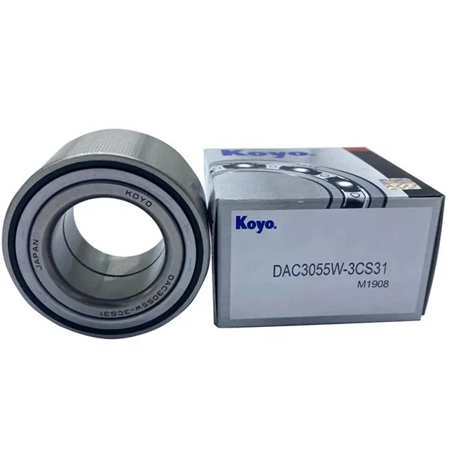 ATV Front Wheel Hub Bearing DAC3055W Koyo Bearing DAC3055W 3 Koyo Wheel Bearings DAC30550032 Auto Axle Bearings 30x55x32mm