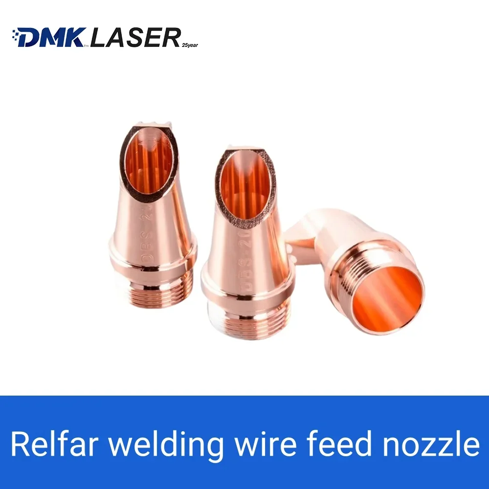 DMK  double wire feed weld nozzle Feed nozzle graduated tube  for relfar  welding head