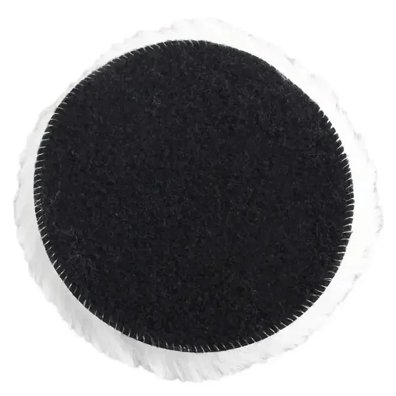 150mm 5PCS/set Lambs Wool Polishing Bonnet Car Polishing Pad Polish Waxing Pads For Car Polishing Buffing Patch