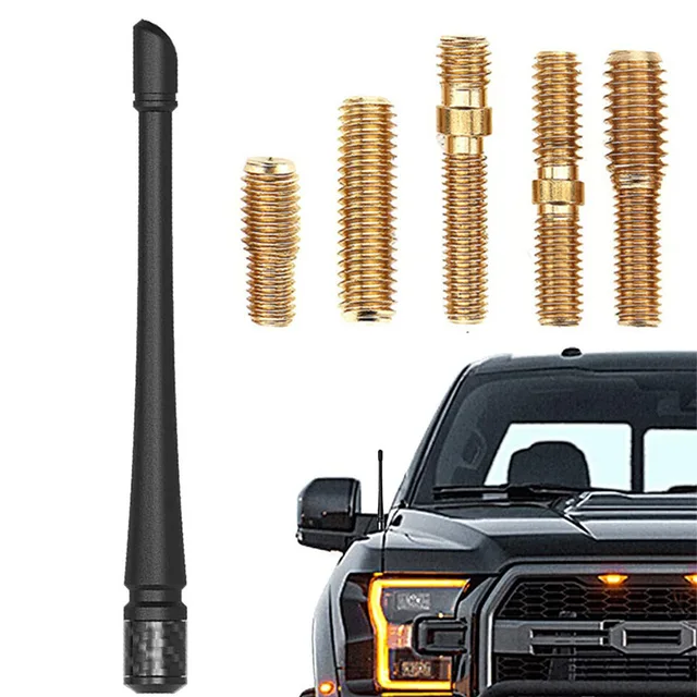 13-calowa elastyczna antena gumowa AM/FM do Dodge Ram/ Ford Raptor / F150 2009-2024 Akcesoria samochodowe