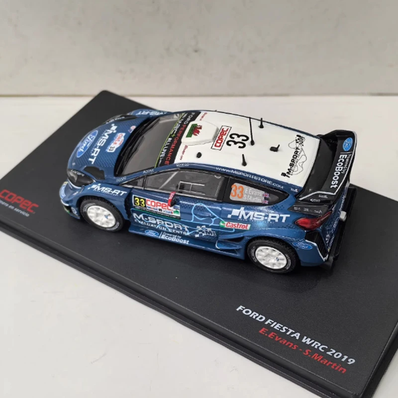 

IXO 1:43 Scale FIESTA WRC #33 2019 Alloy Simulation Car Model Static Collection Decorated Holiday Gifts Toys Souvenir Gift