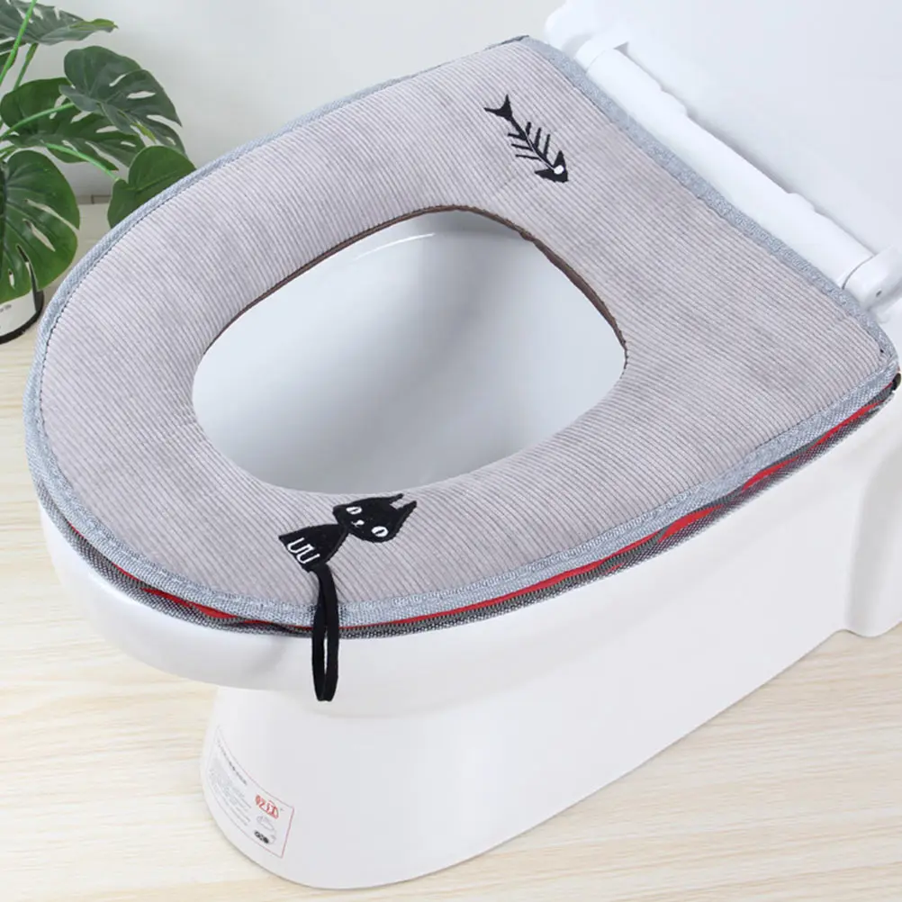 

Seat High Quality Reusable With Handle Stretchable Lid Rope Design Bathroom Supplies Household Toilet Mat Seat Cushion