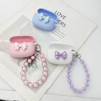 Fashion with keychian cover For OnePlus Buds Pro 2 / Z Z2 Ace Case cute silicon Earphone cover