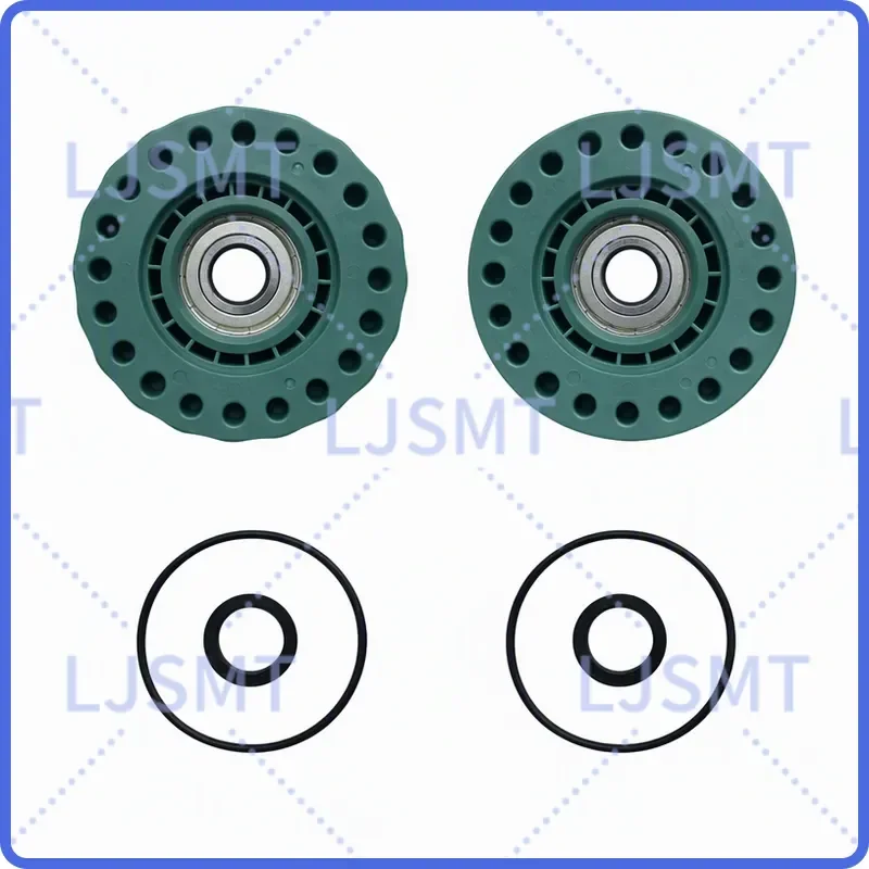 For Electrolux Zanussi Top Loading Washing Machine Front Rear Bearing Drum Support Kit with Open End Wrench Replacement Parts