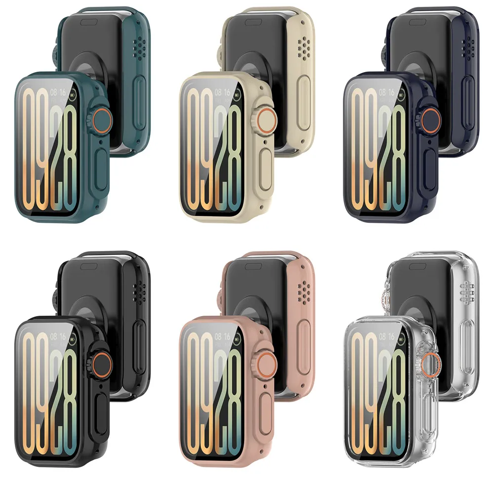 Juste et protecteur d'écran pour Xiaomi Mi Band 9 Pro, cadre PC mince, accessoires de protection, haute qualité