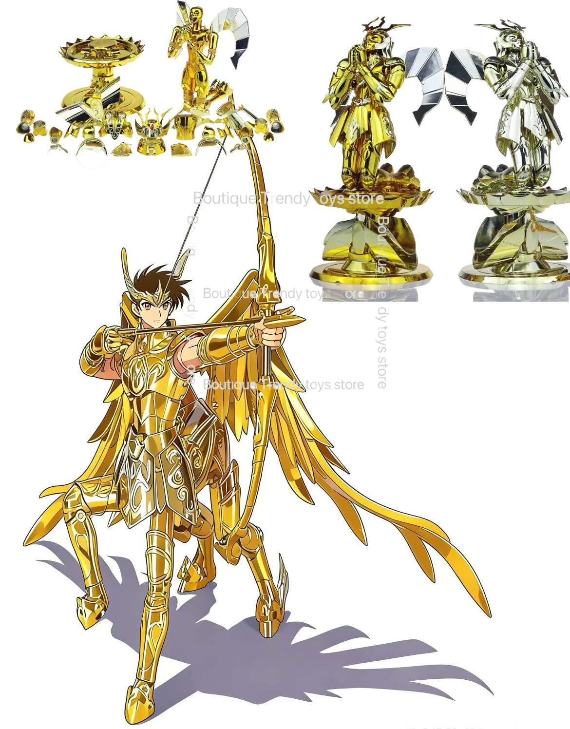 

CS Model Saint Seiya Myth Cloth EX Gold Knights Totem/Object - Leo Virgo Scorpio Libra Sagittarius Taurus Gemini of the Zodia