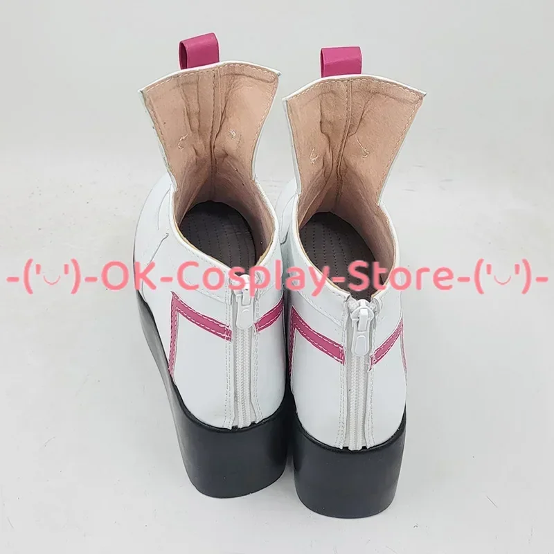 Watarai Hibari Cosplay Schoenen Hot Vtuber Cosplay Laarzen Pu Lederen Schoenen Halloween Carnaval Prop Op Maat Gemaakt