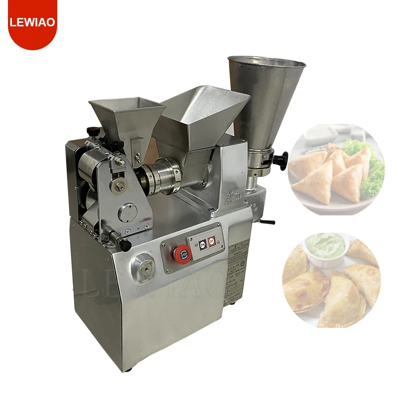 Máquina elétrica de samosa, máquina automática completa para fazer bolinhos, curry puff, samosa, 110v, 220v