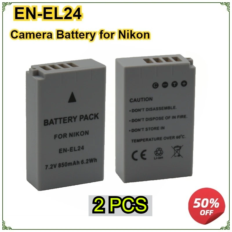 2Pcs 7.2V 850Mah EN… - image