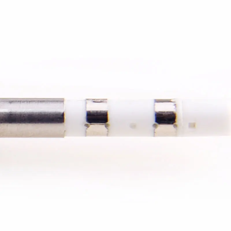 TS101 TS80P Soldering Tips with Integrated For ESD Grounding Clip 7 Tip Designs Copper Alloy Iron Plated Finish