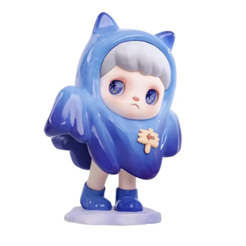 NIEUW Anmoo Luister naarzichtig Serie Pvc Beeldje Blind Box Trendy Kawaii Grappige Collectie Desktop Speelgoed Decoratie Kindercadeau