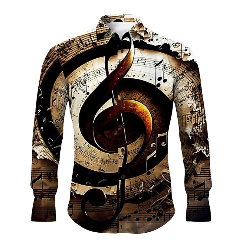 Shirt Tops Fashion Men's Luxury Lapel Shirt Suit Casual Party Street Comfortable Soft Designer Design New 2024 Plus Size