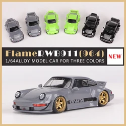 1/64 Scale Alloy Die-Casting Simulation Car Model 911 964 RWB Original Collection Decoration display Gift