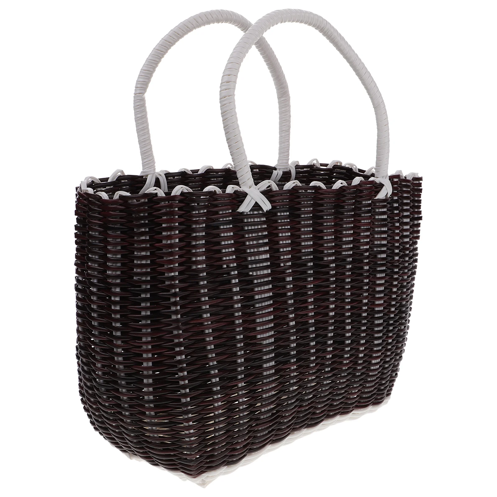 

Storage Basket Fruits Woven Hand-woven Shopping Vegetable Other Baskets Party Bread Plastic Household Container