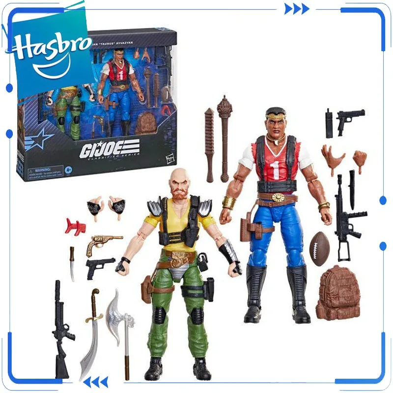 

Genuine Hasbro G.I. Joe Classified Series Red Dog & Taurus 2-Pack David Taputapu Varujan Ayvazyan Action Figures Toys Model