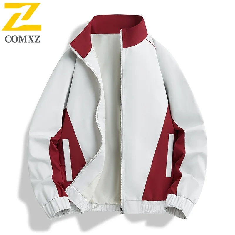 

COMXZ High Quality Coat Fashion Comfortable Light Luxury Travel Hiking Jackets Stylish Camping Windbreaker Jacket Men's Clothing