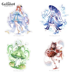 Genshin Impact Game Character Card Desktop Decoration Acrylic Standing Hutao Nahida Ayaka Nilou Fans Collect Gifts Toys