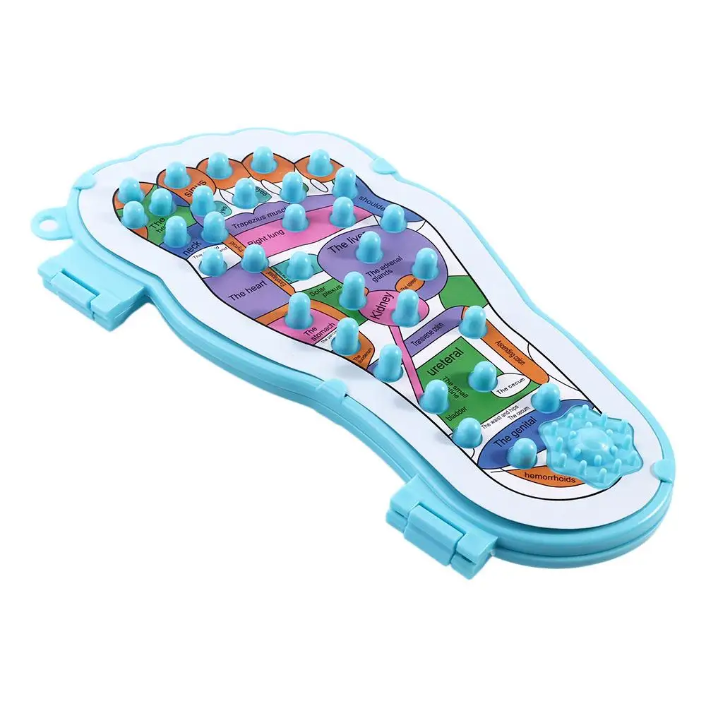 

Массажный коврик для стоп с рефлексотерапией, акупунктурный массажер для стоп, массажная пластина для улучшения кровообращения