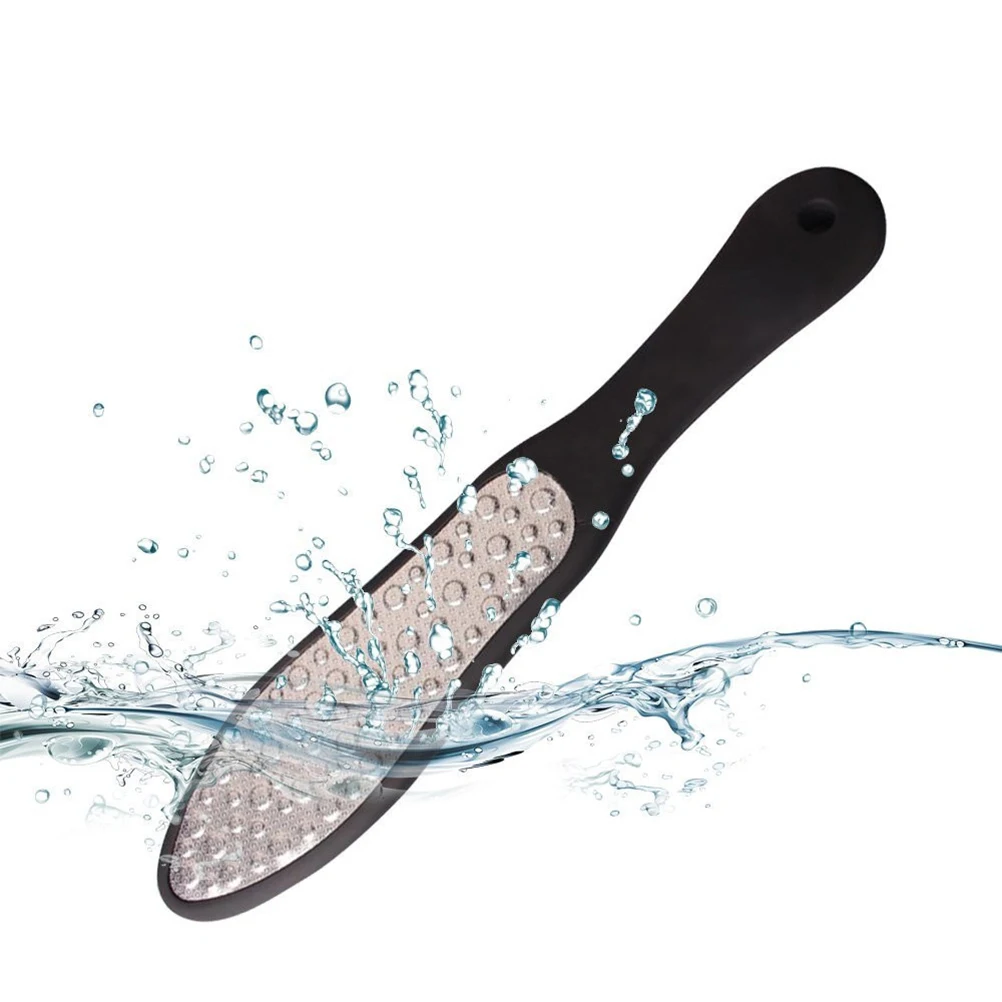 

2Pcs Foot Filing Tool Callus Rasp Pedicure File Dead Skin Remover Double Sided Stainless Steel Ergonomic Handle Waterproof