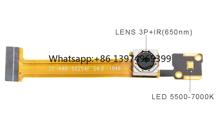 High Quality Ultra-thin 1/5 Inch GC5025 5MP 2K HD AutoFocus CMOS Sensor mini CSI Face Recognition Camera Module MIPI For Laptop