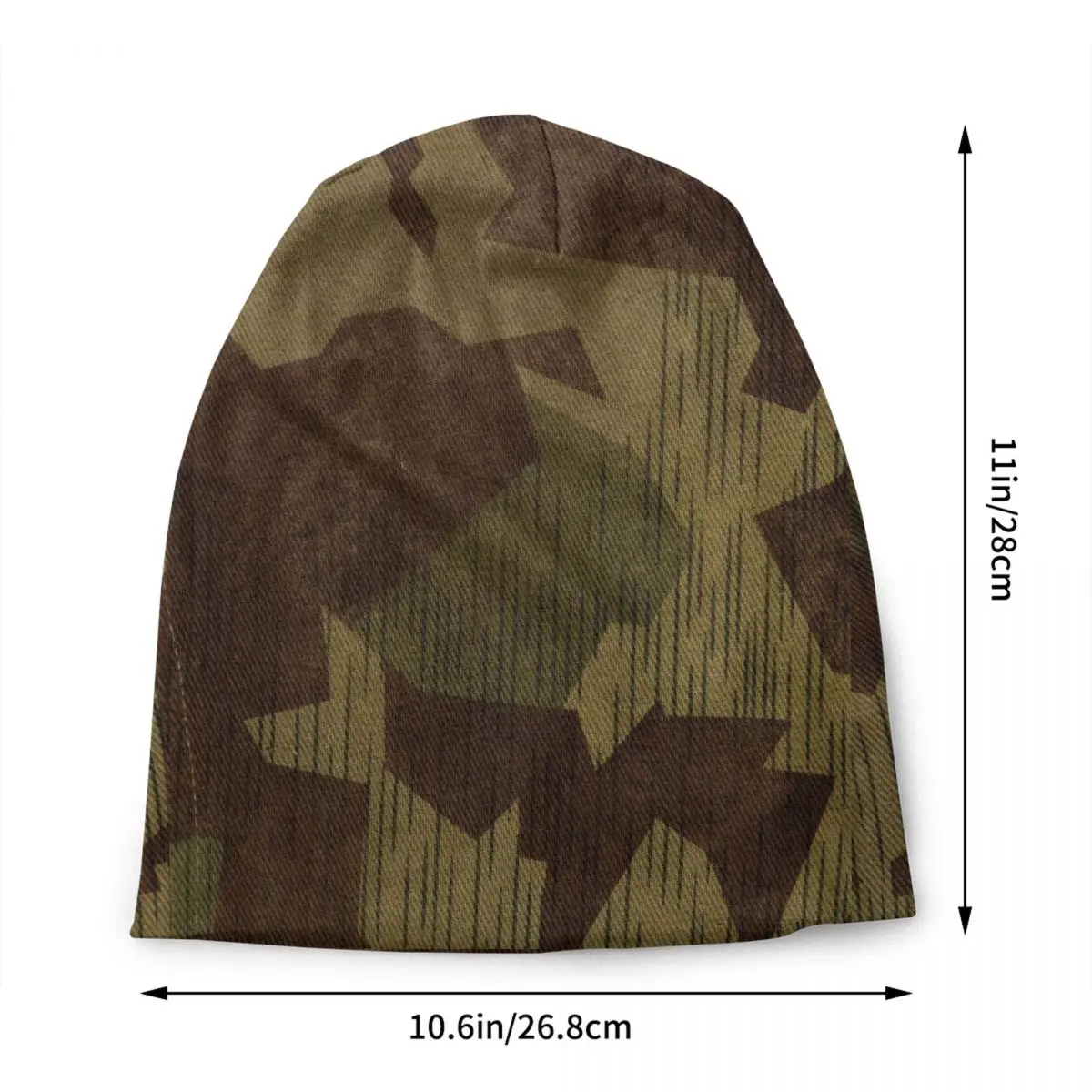 German Splittertarn Camo Skullies Beanies Caps Streetwear Winter Warm Women Knitting Hat Military Army Camouflage Bonnet Hats