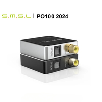 SMSL PO100 2024 USB Digital Interface DSD DOP64 XMOS XU316 TYPE-C Input OPT/COAX Output